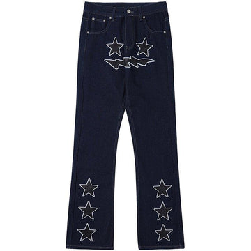 1984 Chic Jeans Embroidery Devil’s Star