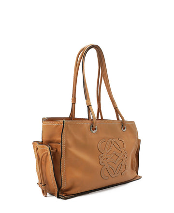 Leather Tote bag Tan