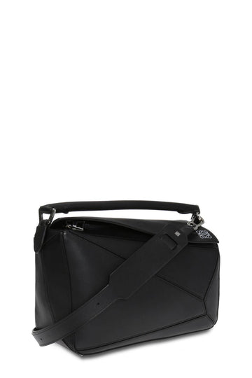 Medium Puzzle Bag Black