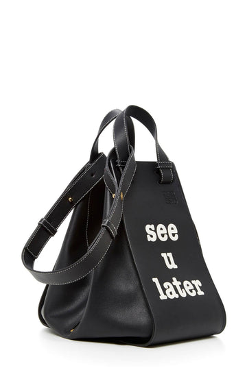 Medium See U Later Hammock Bag Black