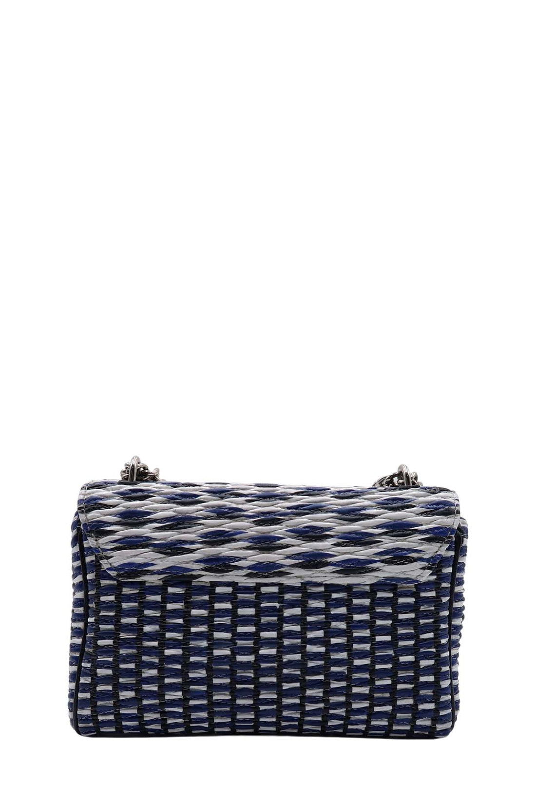 Chain Louise Smock Clutch Blue, Multi
