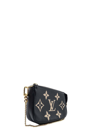 Empreinte Monogram Mini Pochette Accessoires Black Nude