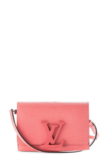 Epi Louise Clutch Coral with Strap