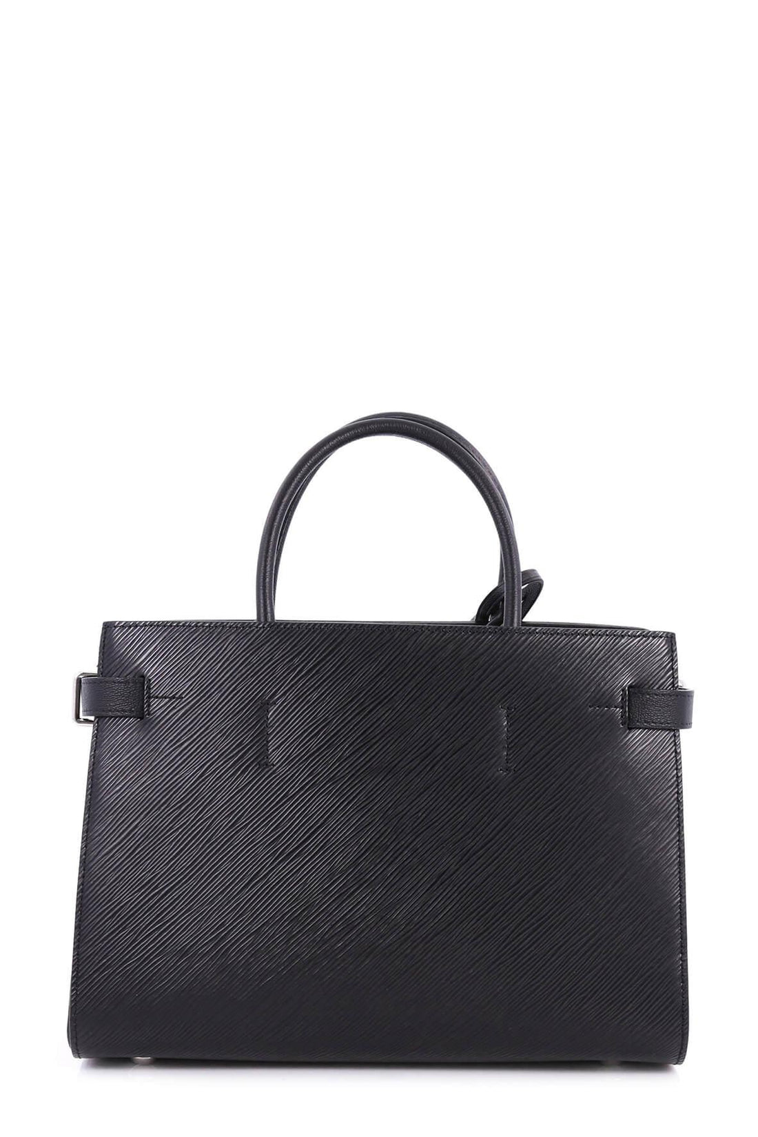 Epi Twist Tote Black