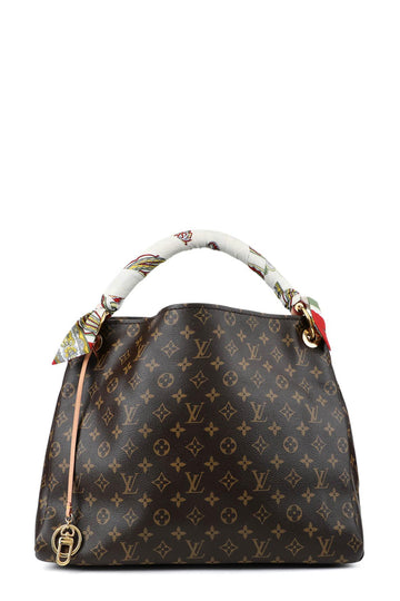 Monogram Artsy MM Brown with Handle Wrap