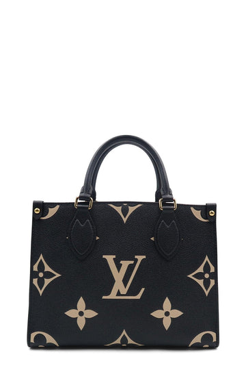 Monogram Empreinte Onthego PM Black Beige