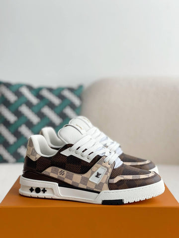 LV Trainer #54 Damier Ebene Multi Sneaker