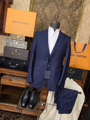 Louis Vuitton Navy Suit