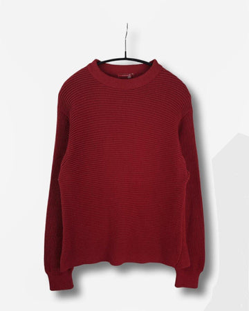 (M) Prada AW2003 Ribbed Technical Knit Sweater