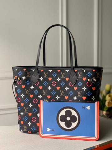 M57483 Neverfull MM Game On Monogram black