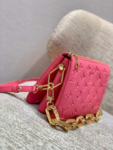 M59396 M20750 Coussin BB Monogram 21cm Rose Pink
