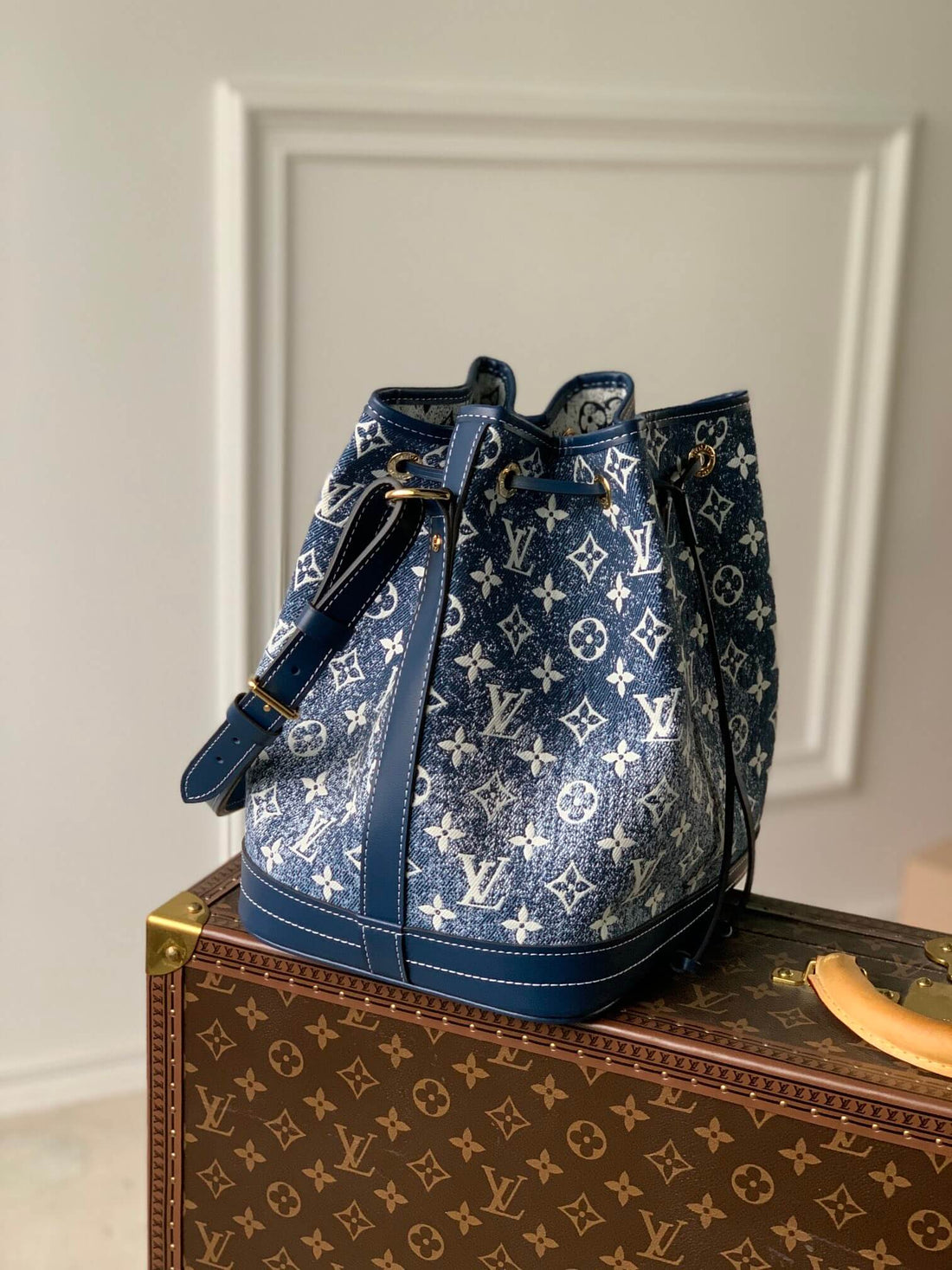M59606 Petit Noé Blue jeans Monogram 25cm