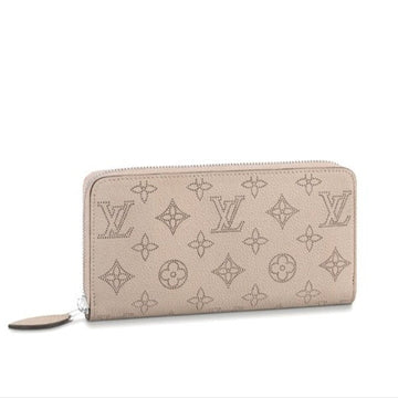 LOUIS VUITTON Long Wallet Purse M69821 Monogram Mahina Galle Zip Around Monogram Mahina Zippy wallet unisex(Unisex) Used