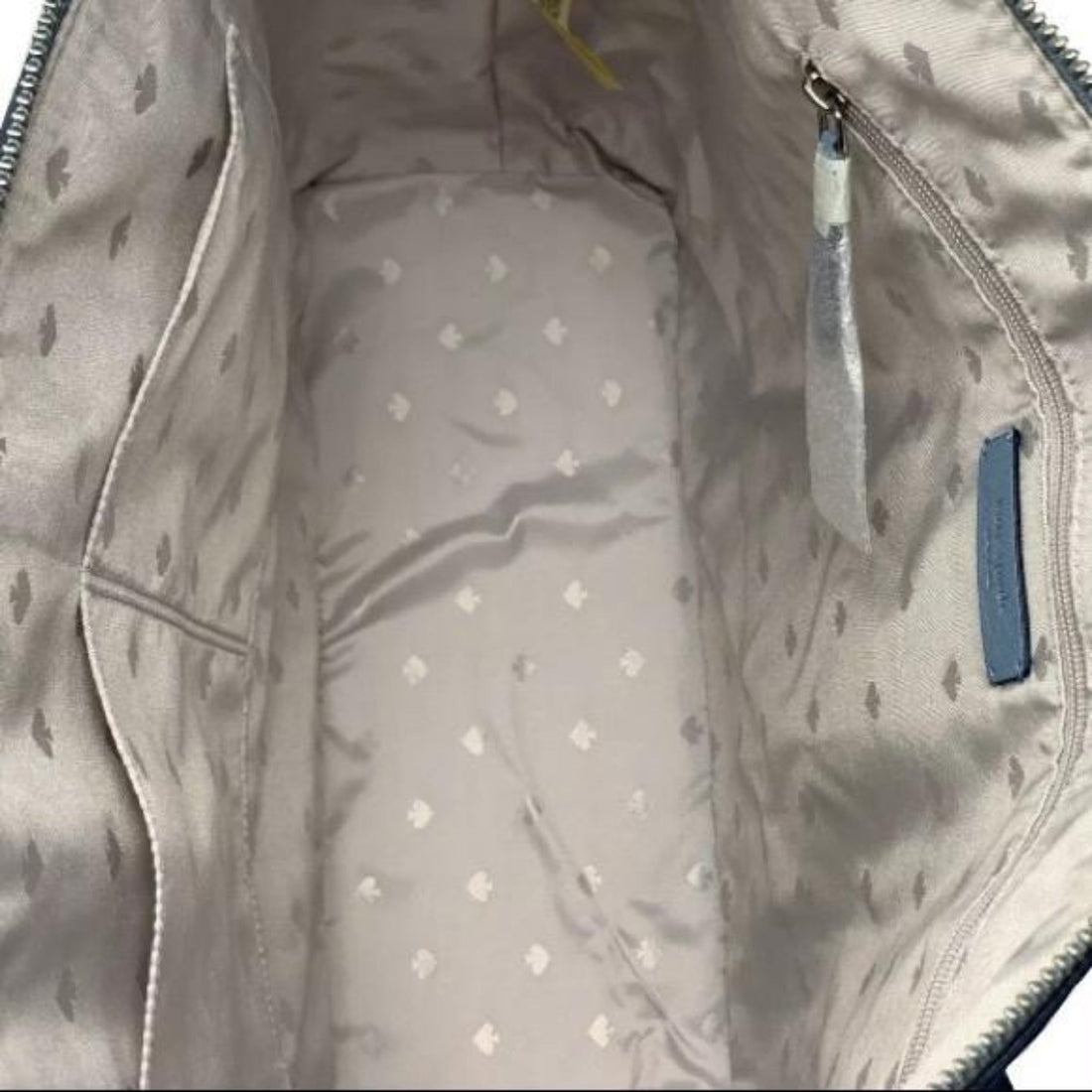 KATE SPADE NEW YORK Blue Dawn Cameron Pocket Saffiano Leather Tote