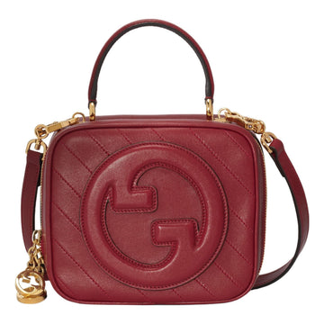 MLB Gucci Blondie Top Handle Bag 'Red' 744434-1IV0G-6420