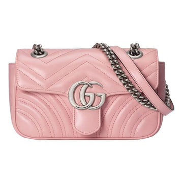 MLB Gucci Marmont Series Clutch mini Pink 446744-DTDIP-5815