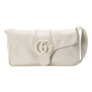 MLB Gucci Aphrodite Small Shoulder Bag 'White Leather' 767226-AACZY-9022