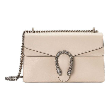 MLB Gucci Dionysus Series Single Shoulder Bag Small Beige 400249-0K7JN-9680