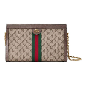 MLB Gucci Ophidia Retro Shoulder Messenger Bag 'Brown' 503877-K05NG-8745
