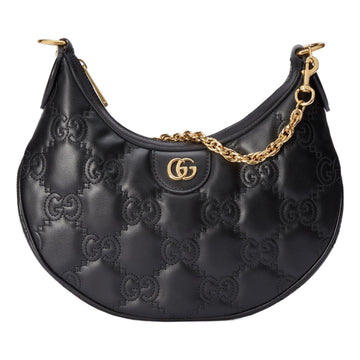 MLB Gucci GG Matelasse Small Shoulder Bag 'Black' 739709-UM8HG-1046