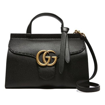 MLB Gucci Leather Single Shoulder Bag Blue 421890-A7M0T-1000