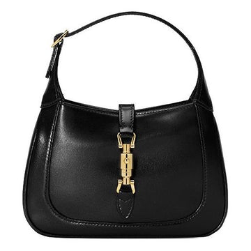 MLB Gucci Jackie 1961 Series Bag Single-Shoulder Bag MIni-Size Black 637091-10O0G-1000