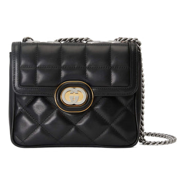 MLB Gucci Deco Mini Shoulder Bag 'Black' 741457-AAB7A-1000