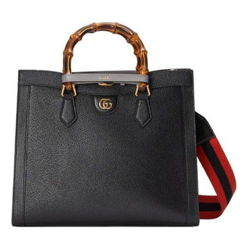 MLB Gucci Diana Medium Tote Bag 'Black' 678842-U3ZDT-1260