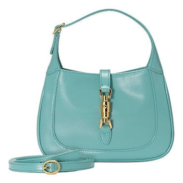 MLB Gucci Jackie 1961 SeriesBag Single-Shoulder Bag MIni-Size Blue 637091-10O0G-4933