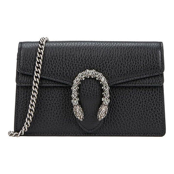 MLB Gucci Dionysus Mini-Sized Single-Shoulder Bag Black 476432-CAOGN-8176
