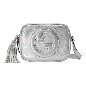 MLB Gucci Blondie Small Shoulder Bag 'Silver' 742360-AACBO-8106