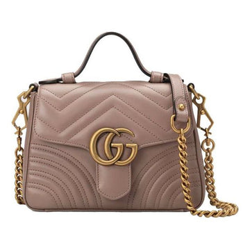MLB Gucci MarmontSingle Shoulder Bag miniNude 547260-DTDIT-5729