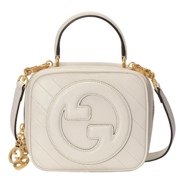 MLB Gucci Blondie Top Handle Bag 'White' 744434-1IV0G-9022