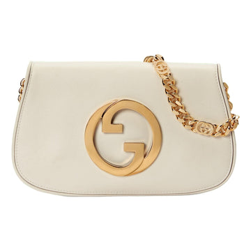 MLB Gucci Blondie Shoulder Bag 'White' 699268-UXX0G-9022