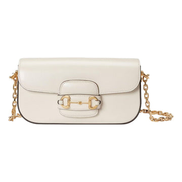 MLB Gucci Horsebit 1955 Small Shoulder Bag 'White' 735178-1DB0G-9022