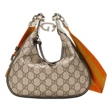 MLB Gucci Attache Small Shoulder Bag 'Beige Yellow' 699409-96GRN-4091