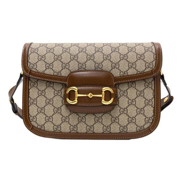 MLB Gucci 1955 Canvas Single-Shoulder Bag Unisex Small Ebony/Brown 602204-92TCG-8563