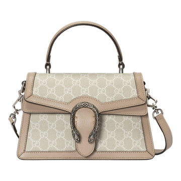 MLB Gucci Small Dionysus Top Handle Bag 'Beige White' 739496-UULBN-9683