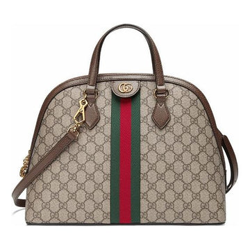 MLB Gucci Ophidia Series GG hand Bag Middle Beige Ebony 524533-K05NB-8745