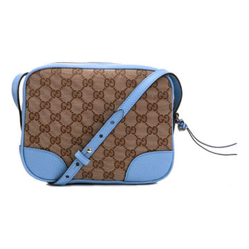 MLB Gucci Logo Canvas Shoulder Messenger Bag / Sky Blue 449413-KY9LG-8611