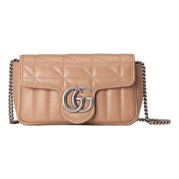 MLB Gucci GG Marmont Super Mini Bag 'Camelia' 476433-DTD5N-2754