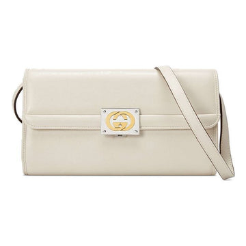 MLB Gucci GG Leather Bag Small-Size White 628521-1W10X-9022