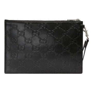 Gucci GG Embossed Pouch 'Black' 625569-1W3AN-1000