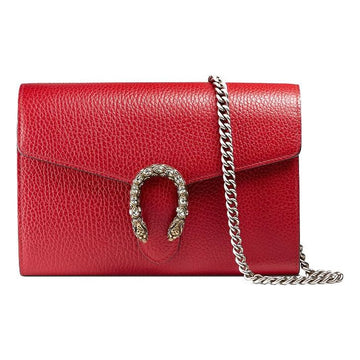 MLB Gucci Dionysus Mini-Sized Single-Shoulder Bag Red 401231-CAOGX-8990
