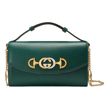 MLB Gucci Zumi Single-Shoulder Bag Green 564718-05J0X-3154