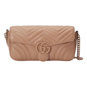 MLB Gucci GG Marmont Matelasse Shoulder Bag 'Rose Pink' 734814-DAAAI-2747