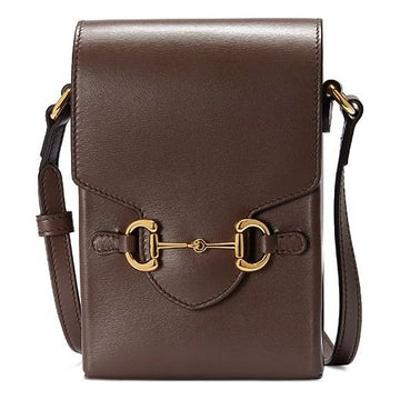 MLB Gucci Button1955 SeriesClutch Single Shoulder Bag mini Brown 625615-0YK0G-2528