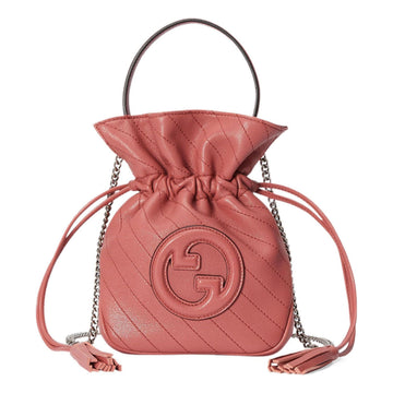 MLB Gucci Blondie Mini Bucket Bag 'Pink' 760313-AACP7-6701