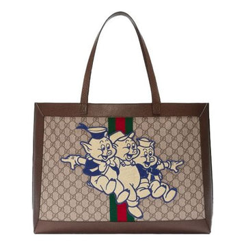 MLB Gucci Ophidia Series Pattern GGSingle Shoulder Bag Brown 547947-9VE1C-8685