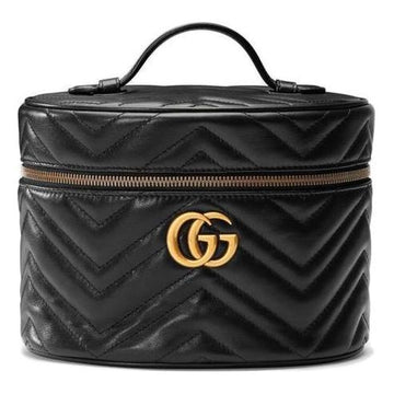 MLB Gucci GG Marmont Small Cosmetic Case 'Black' 611004-DTDCT-1000